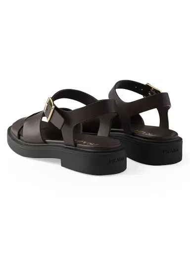 Prada Women's Leather Sandals | Thumbnail 2