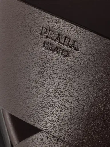 Prada Women's Leather Sandals | Thumbnail 5