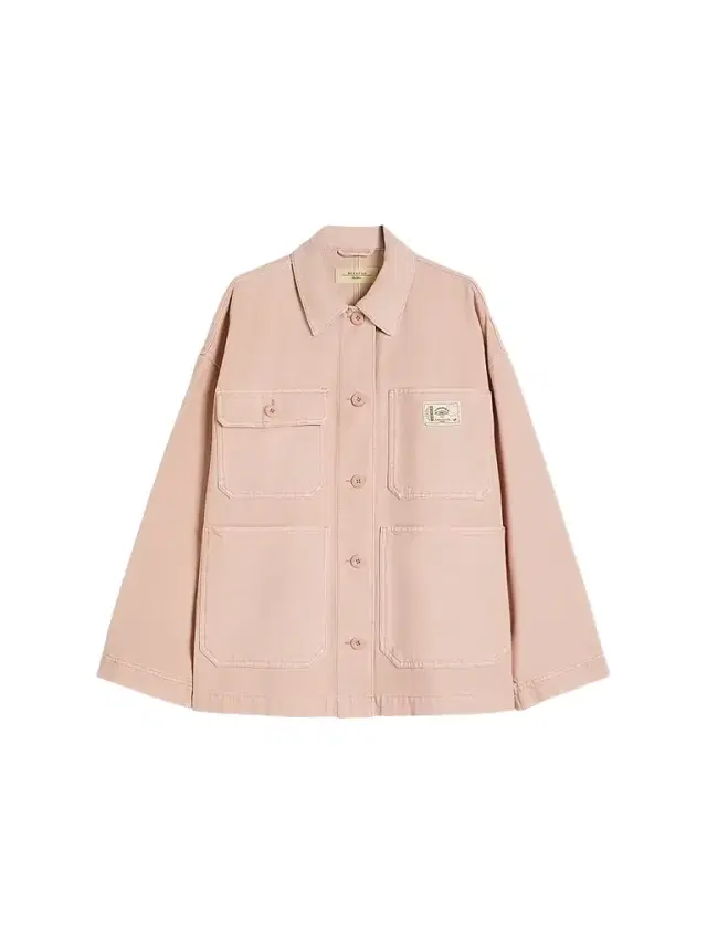 Weekend Max Mara Women's Cotton Canvas Workwear Jacket - Pink