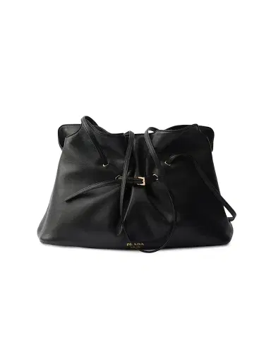 Prada Women's Dada Large Nappa Leather Tote Bag | Thumbnail 1