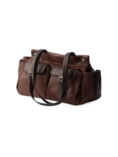 Prada Women's Route Medium Leather Tote Bag | Thumbnail 2