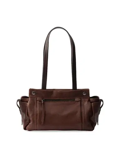 Prada Women's Route Medium Leather Tote Bag | Thumbnail 3