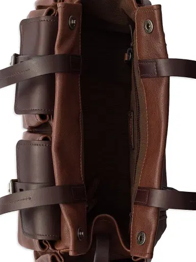 Prada Women's Route Medium Leather Tote Bag | Thumbnail 5