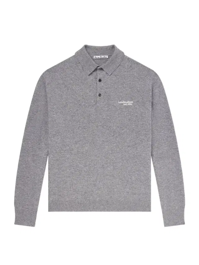Acne Studios Oversized Logo-Embroidered Wool and Yak-Blend Polo Sweater - Men