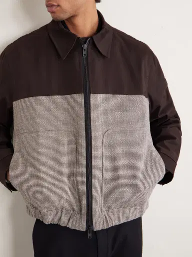 Oliver Spencer Bembridge Twill and Seersucker Blouson Jacket - Men | Thumbnail 5 Oliver Spencer Bembridge Twill and Seersucker Blouson Jacket - Men | Thumbnail 5