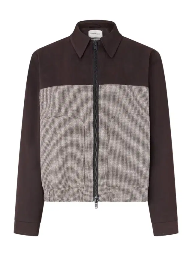 Bembridge Twill and Seersucker Blouson Jacket - Men