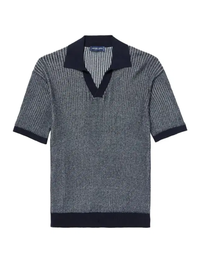 Rino Ribbed-Knit Cotton-Blend Polo Shirt - Men