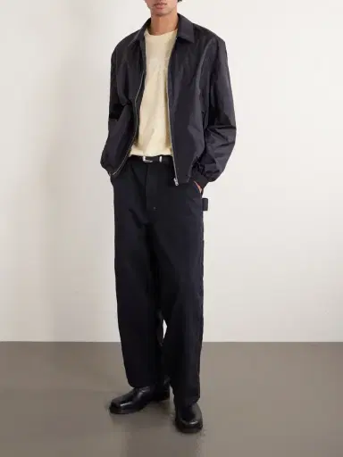 A.P.C. Standard Grand VPC Logo-Flocked Organic Cotton-Jersey T-Shirt - Men | Thumbnail 2
