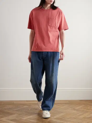 Corridor Garment-Dyed Cotton-Jersey T-Shirt - Men | Thumbnail 2