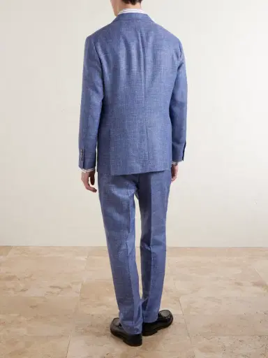 Brunello Cucinelli Wool-Blend Suit Jacket - Men | Thumbnail 4