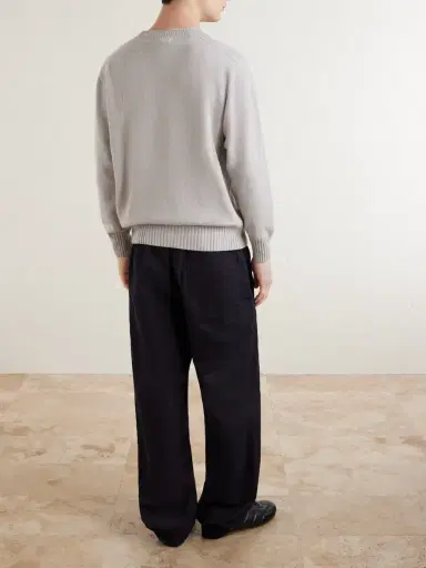Margaret Howell MHL. Wide-Leg Cotton-Twill Trousers - Men | Thumbnail 4