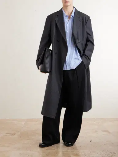 mfpen Conference Double-Breasted Wool Coat - Men | Thumbnail 2 mfpen Conference Double-Breasted Wool Coat - Men | Thumbnail 2