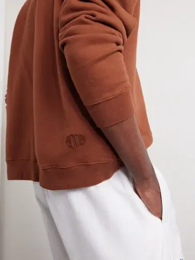 BODE Crew Polo Cotton-Jersey Sweatshirt - Men | Thumbnail 6 BODE Crew Polo Cotton-Jersey Sweatshirt - Men | Thumbnail 6