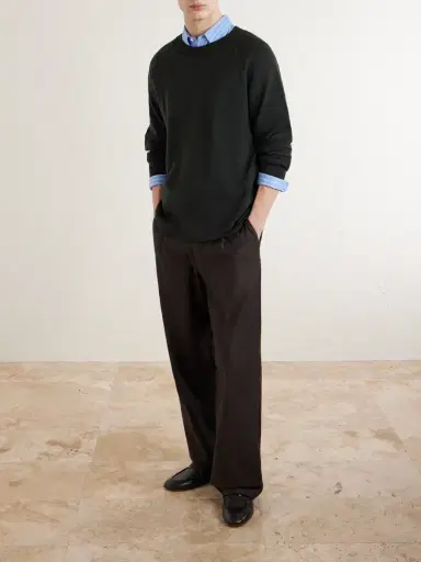 Margaret Howell MHL. Merino Wool Sweatshirt - Men | Thumbnail 2
