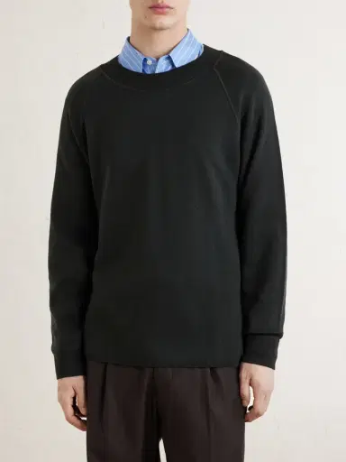 Margaret Howell MHL. Merino Wool Sweatshirt - Men | Thumbnail 3