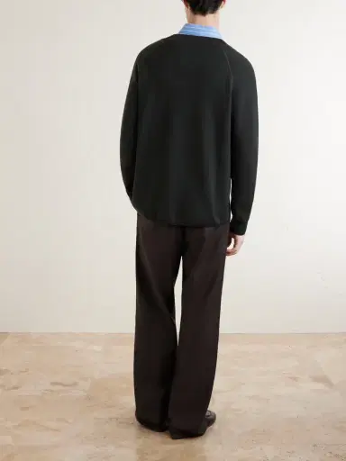 Margaret Howell MHL. Merino Wool Sweatshirt - Men | Thumbnail 4