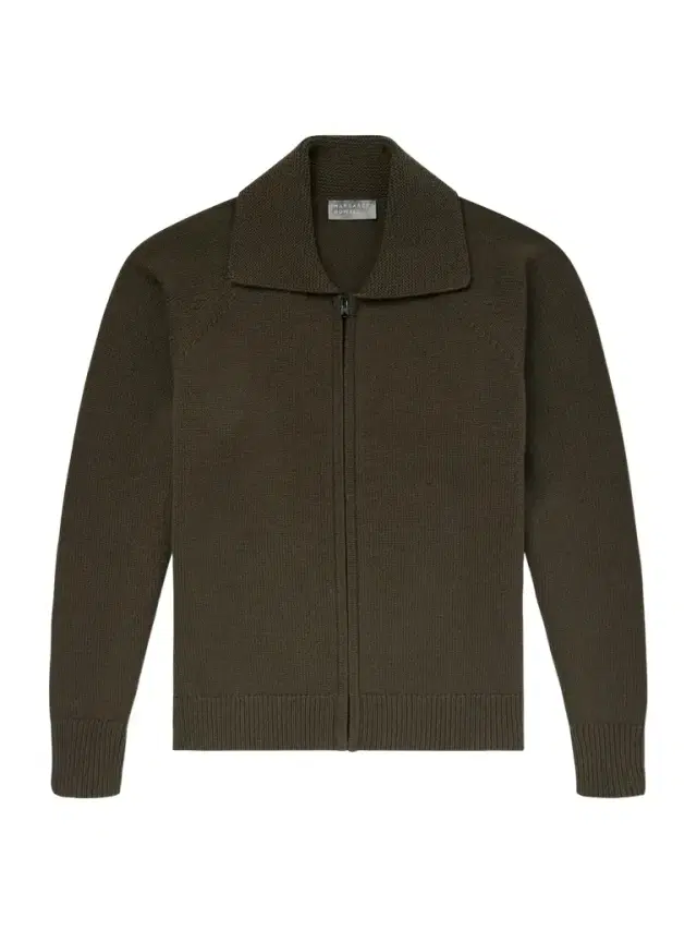 Merino Wool Zip-Up Cardigan - Men