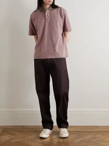Corridor Striped Cotton-Piqué Polo Shirt - Men | Thumbnail 2 Corridor Striped Cotton-Piqué Polo Shirt - Men | Thumbnail 2