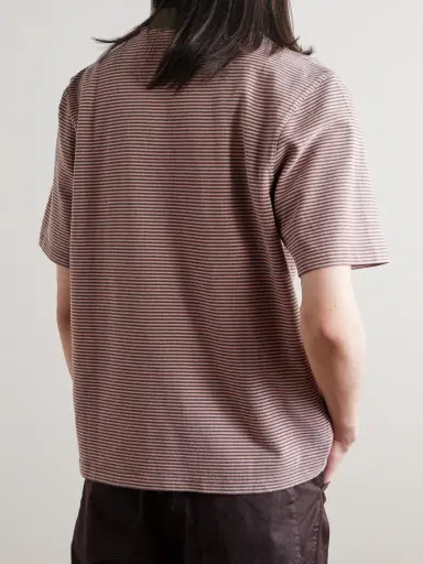 Corridor Striped Cotton-Piqué Polo Shirt - Men | Thumbnail 3 Corridor Striped Cotton-Piqué Polo Shirt - Men | Thumbnail 3
