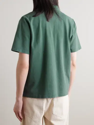 Corridor Garment-Dyed Cotton-Piqué Polo Shirt - Men | Thumbnail 3 Corridor Garment-Dyed Cotton-Piqué Polo Shirt - Men | Thumbnail 3
