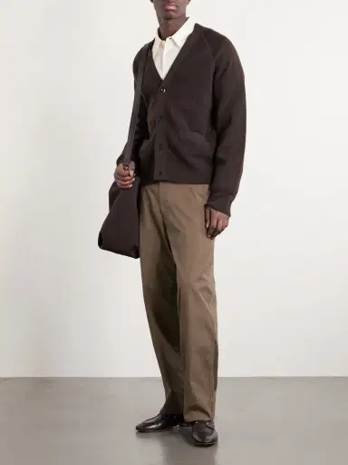 Margaret Howell Tapered Cotton-Blend Canvas Trousers - Men | Thumbnail 2 Margaret Howell Tapered Cotton-Blend Canvas Trousers - Men | Thumbnail 2