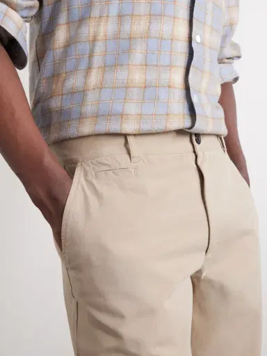 Portuguese Flannel Labura Straight-Leg Organic Cotton-Twill Trousers - Men | Thumbnail 5