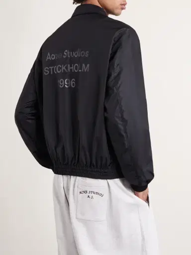 Acne Studios Okot Logo-Print Nylon-Taffeta Jacket - Men | Thumbnail 4 Acne Studios Okot Logo-Print Nylon-Taffeta Jacket - Men | Thumbnail 4