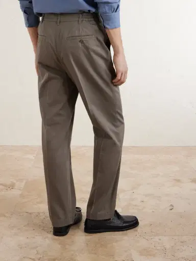 dunhill Straight-Leg Cotton-Twill Chinos - Men | Thumbnail 4