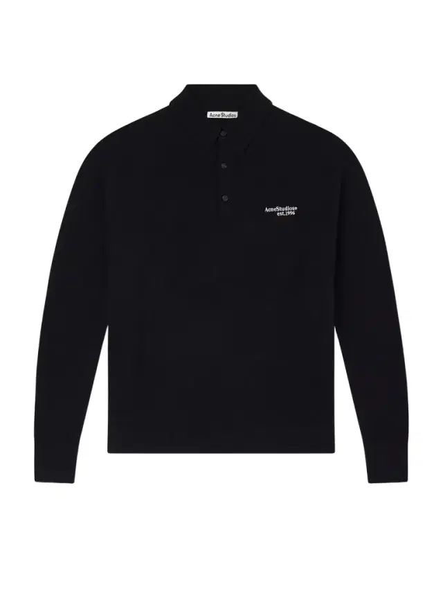 Acne Studios Oversized Logo-Embroidered Wool and Yak-Blend Polo Sweater - Men