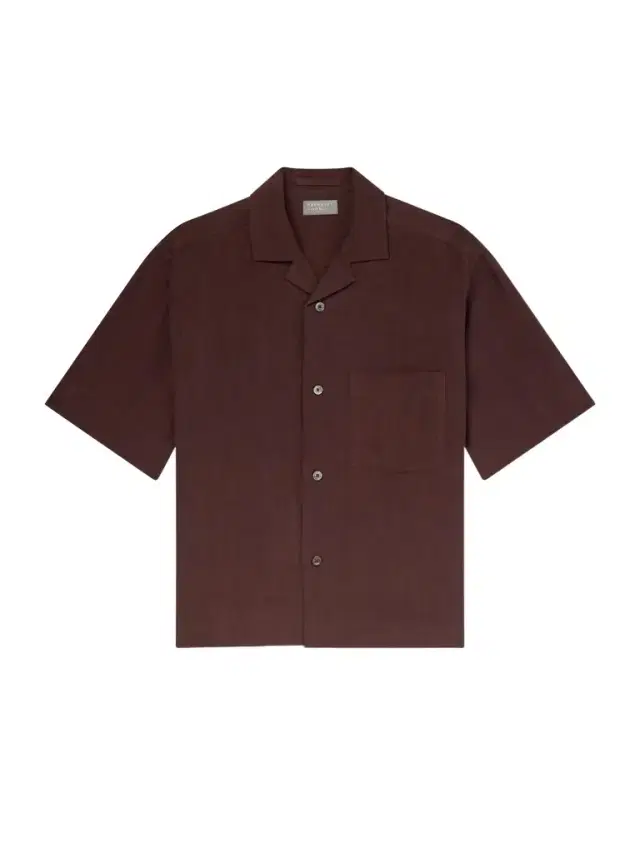 Camp-Collar Linen Shirt - Men