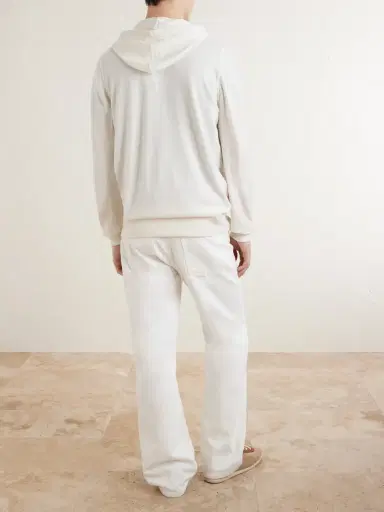 Brunello Cucinelli Cashmere Zip-Up Hoodie - Men | Thumbnail 4 Brunello Cucinelli Cashmere Zip-Up Hoodie - Men | Thumbnail 4