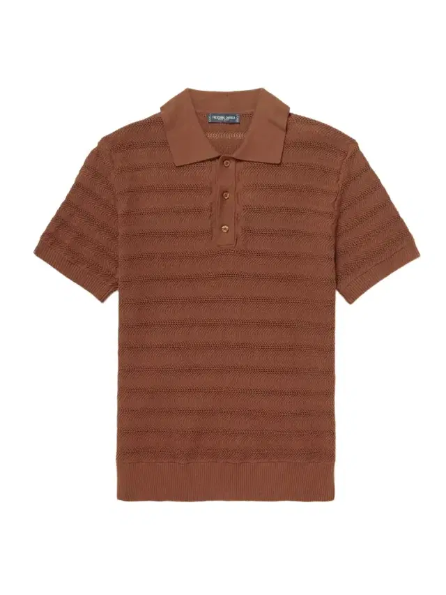 Vidal Open-Knit Cotton Polo Shirt - Men