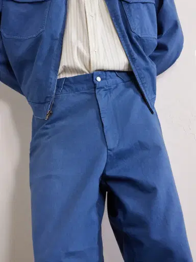 A.PRESSE Straight-Leg Cotton-Twill Trousers - Men | Thumbnail 5 A.PRESSE Straight-Leg Cotton-Twill Trousers - Men | Thumbnail 5