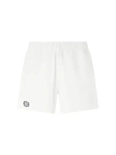 BODE Field Straight-Leg Logo-Embroidered Cotton-Twill Shorts - Men | Thumbnail 1