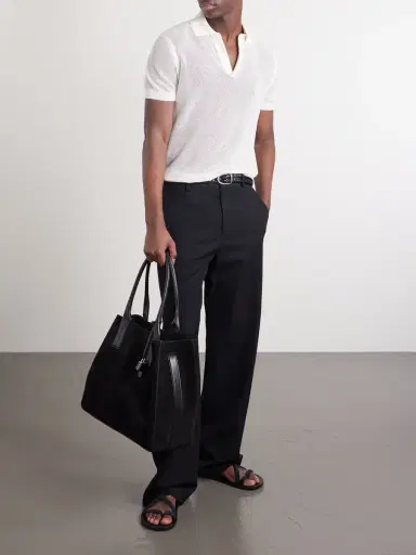 Tom Ford Perforated Suede Tote Bag - Men | Thumbnail 2 Tom Ford Perforated Suede Tote Bag - Men | Thumbnail 2