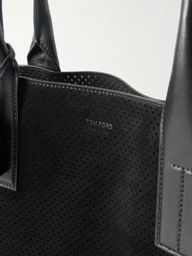 Tom Ford Perforated Suede Tote Bag - Men | Thumbnail 5 Tom Ford Perforated Suede Tote Bag - Men | Thumbnail 5