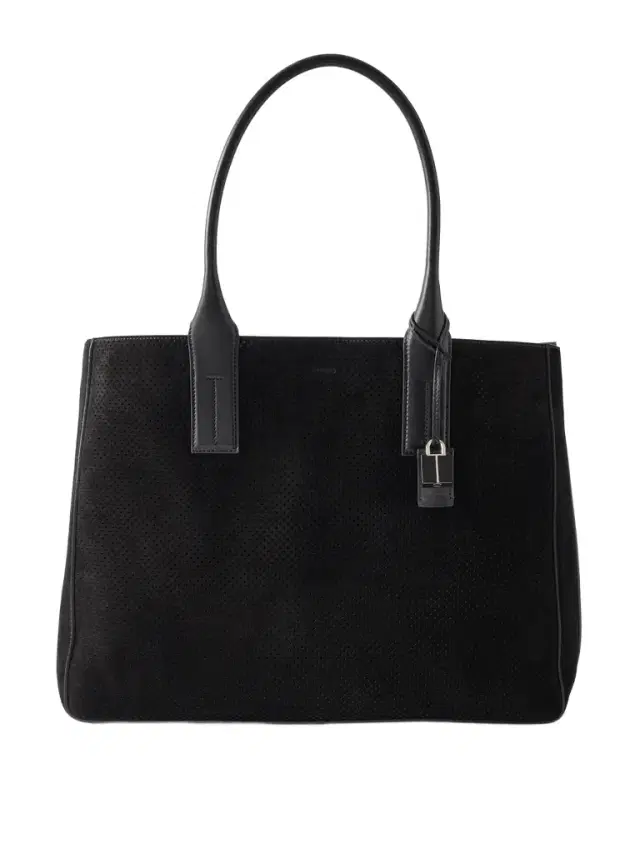 Tom Ford Perforated Suede Tote Bag - Men