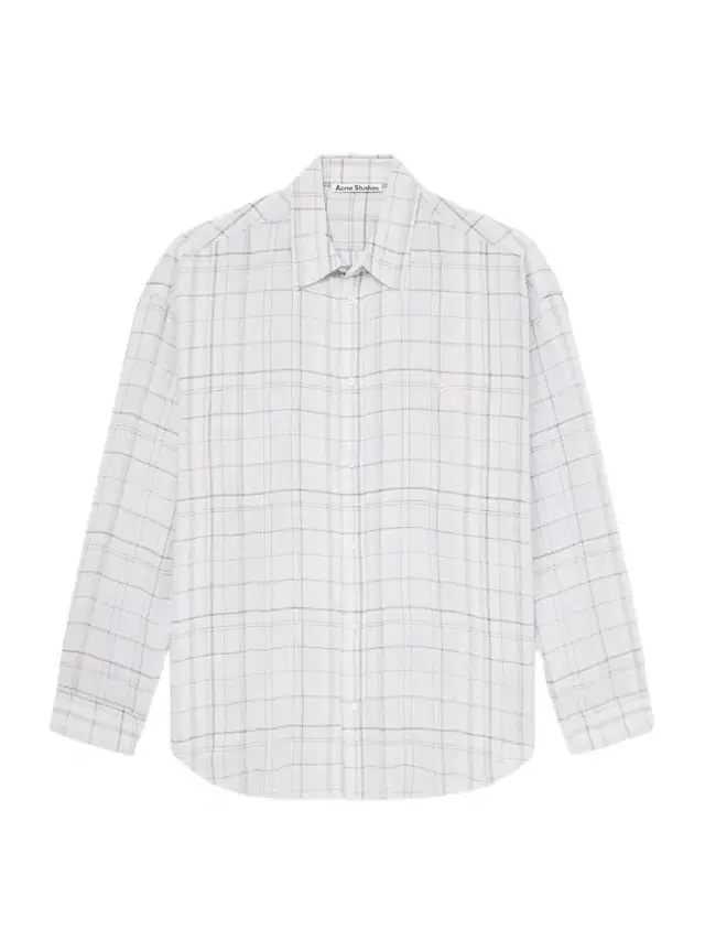 Acne Studios Embroidered Checked Jersey Shirt - Men