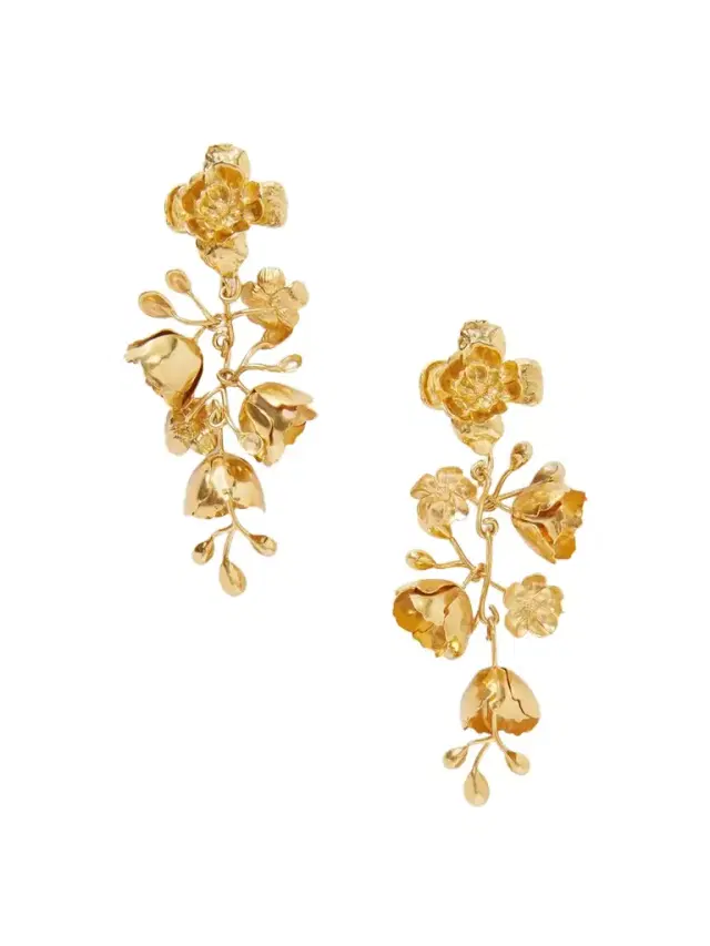 Laiton Gold-tone Earrings