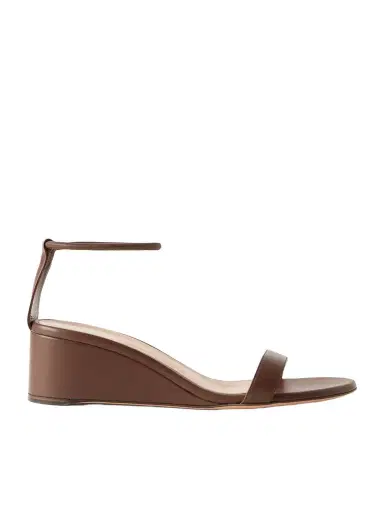 Gianvito Rossi 45 Leather Wedge Sandals | Thumbnail 1