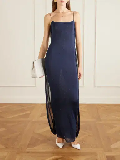 Jacquemus The Plumetis Knitted Maxi Dress | Thumbnail 2