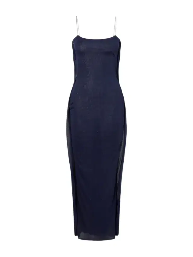 The Plumetis Knitted Maxi Dress