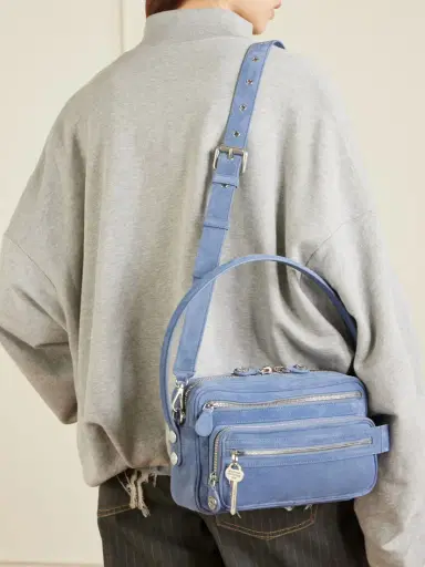 Acne Studios Suede Shoulder Bag | Thumbnail 2 Acne Studios Suede Shoulder Bag | Thumbnail 2