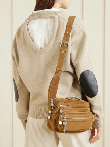 Acne Studios Suede Shoulder Bag | Thumbnail 2 Acne Studios Suede Shoulder Bag | Thumbnail 2