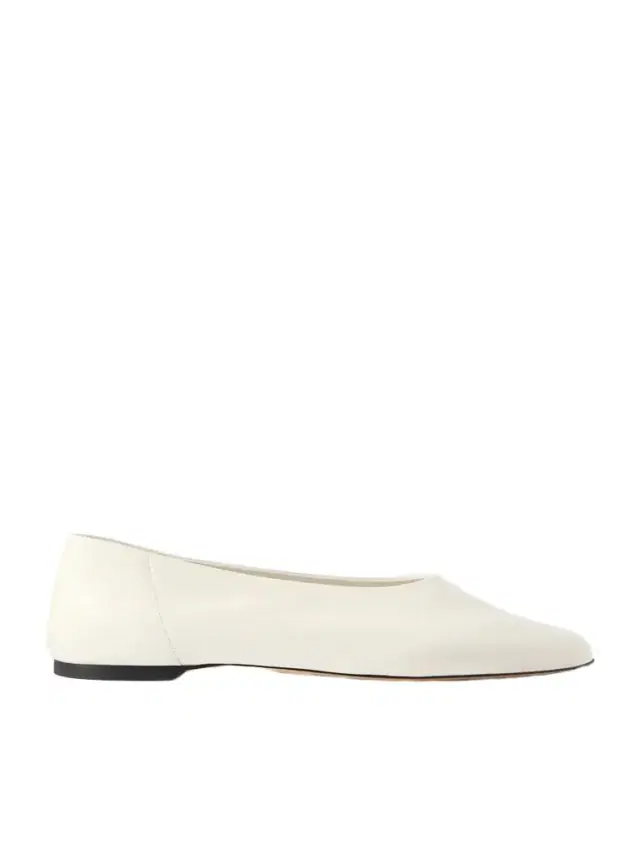 Slip Leather Ballet Flats