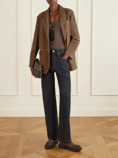 Brunello Cucinelli Suede Blazer | Thumbnail 2 Brunello Cucinelli Suede Blazer | Thumbnail 2
