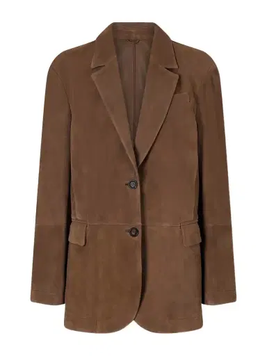 Brunello Cucinelli Suede Blazer | Thumbnail 1 Brunello Cucinelli Suede Blazer | Thumbnail 1