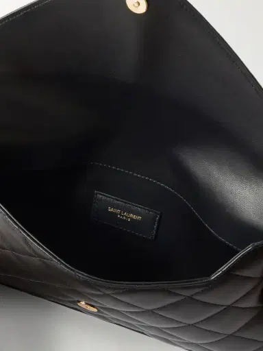 Saint Laurent Paris Matelassé Leather Pouch | Thumbnail 6 Saint Laurent Paris Matelassé Leather Pouch | Thumbnail 6