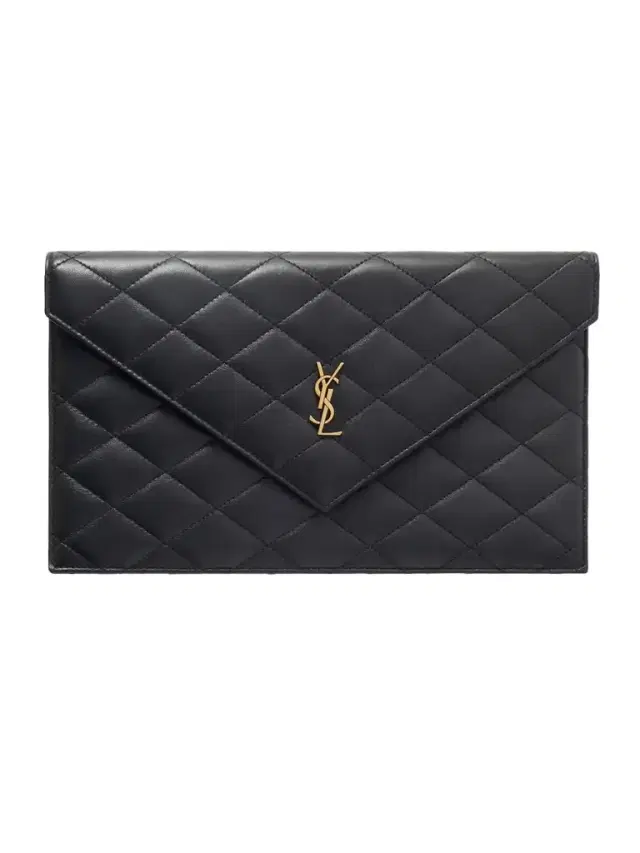 Paris Matelassé Leather Pouch