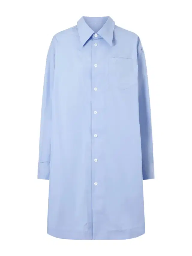 Embossed Cotton-poplin Shirt Dress